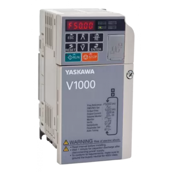 CIMR-VC2A0010BAA اینورتر Yaskawa سری V1000 توان 1.5 کیلو وات  230 ولت سه فاز